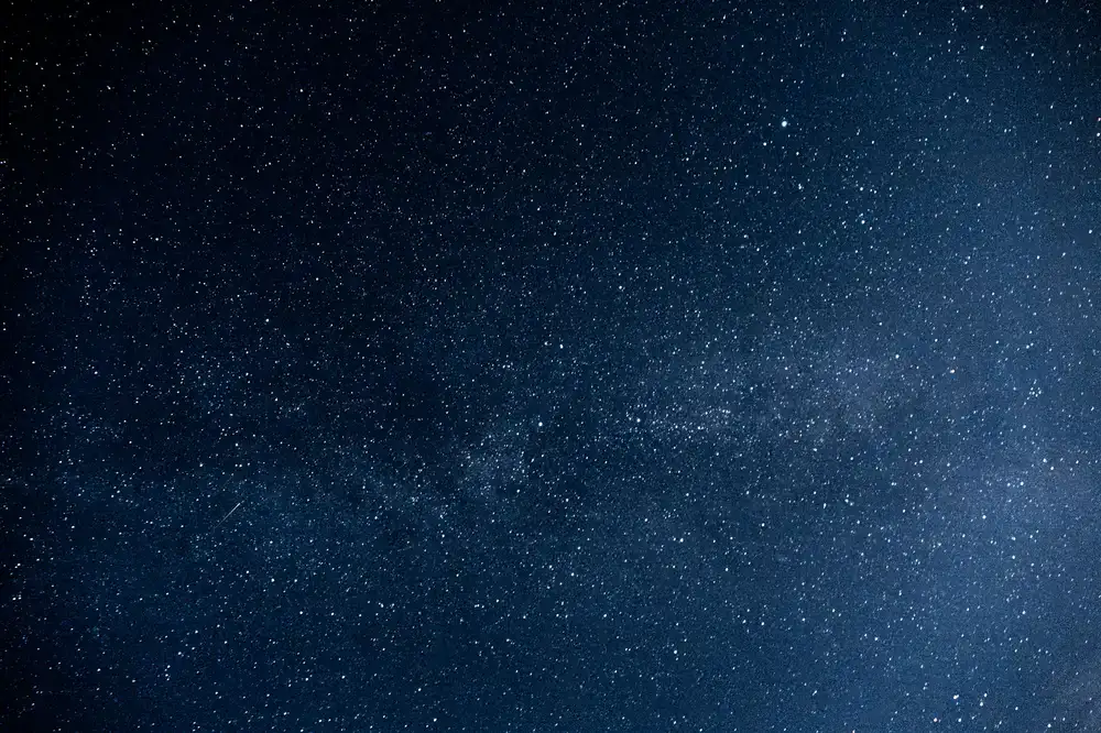 Detailed starfield with visible constellations